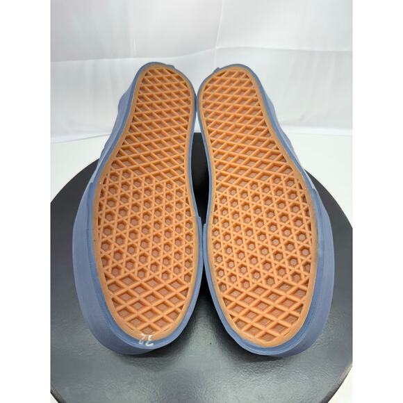 Vans Blue Slip-On Athletic Shoes - Picture 8 of 9